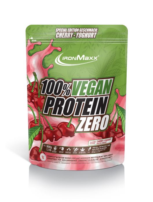 IronMaxx 100% Vegan Protein Zero 500g