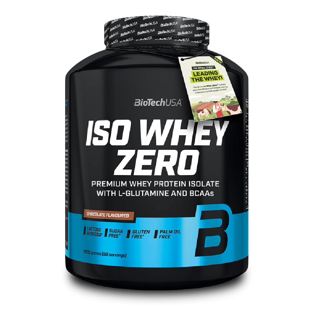 BioTech Iso Whey Zero sans lactose 2270g
