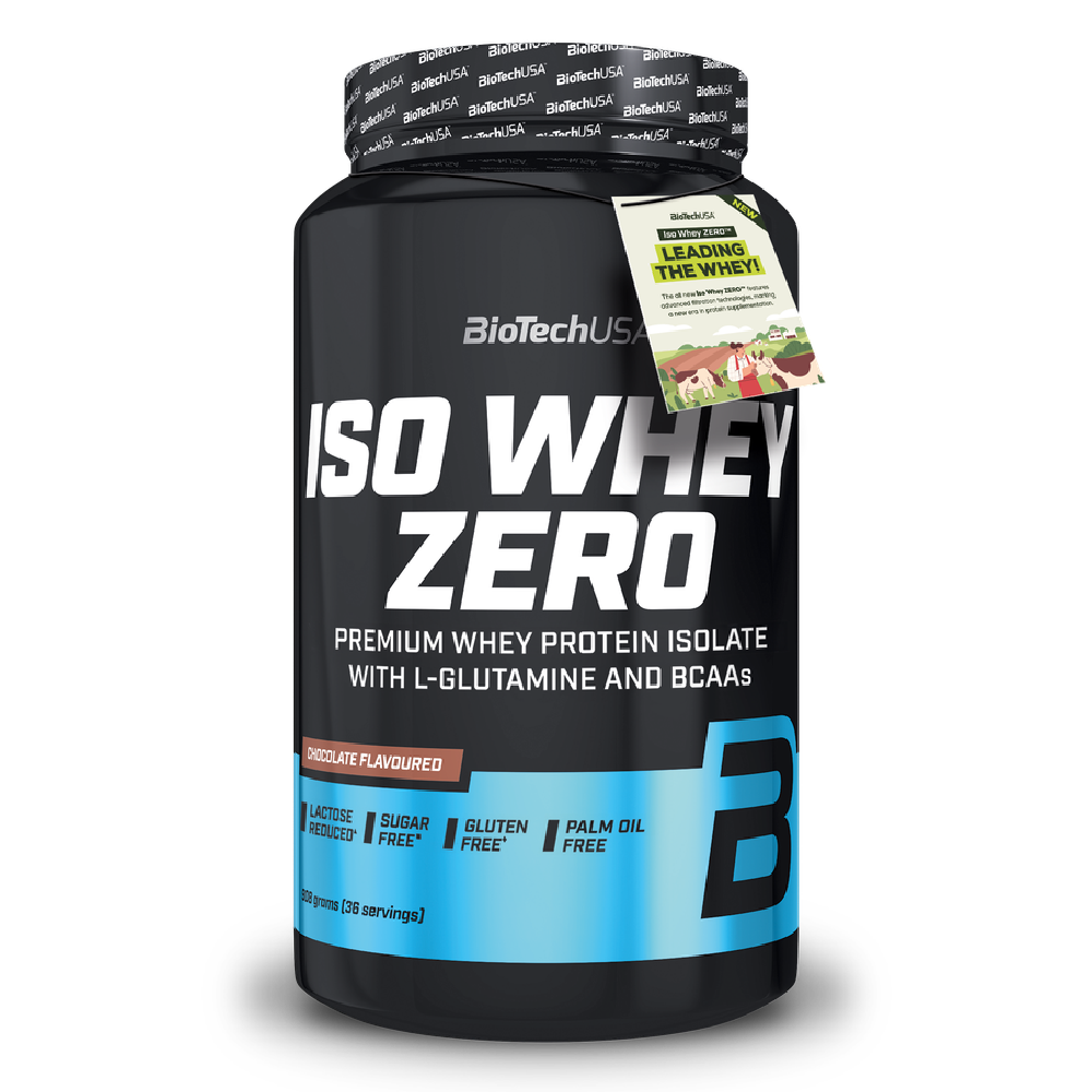 BioTech Iso Whey Zero sans lactose 908g