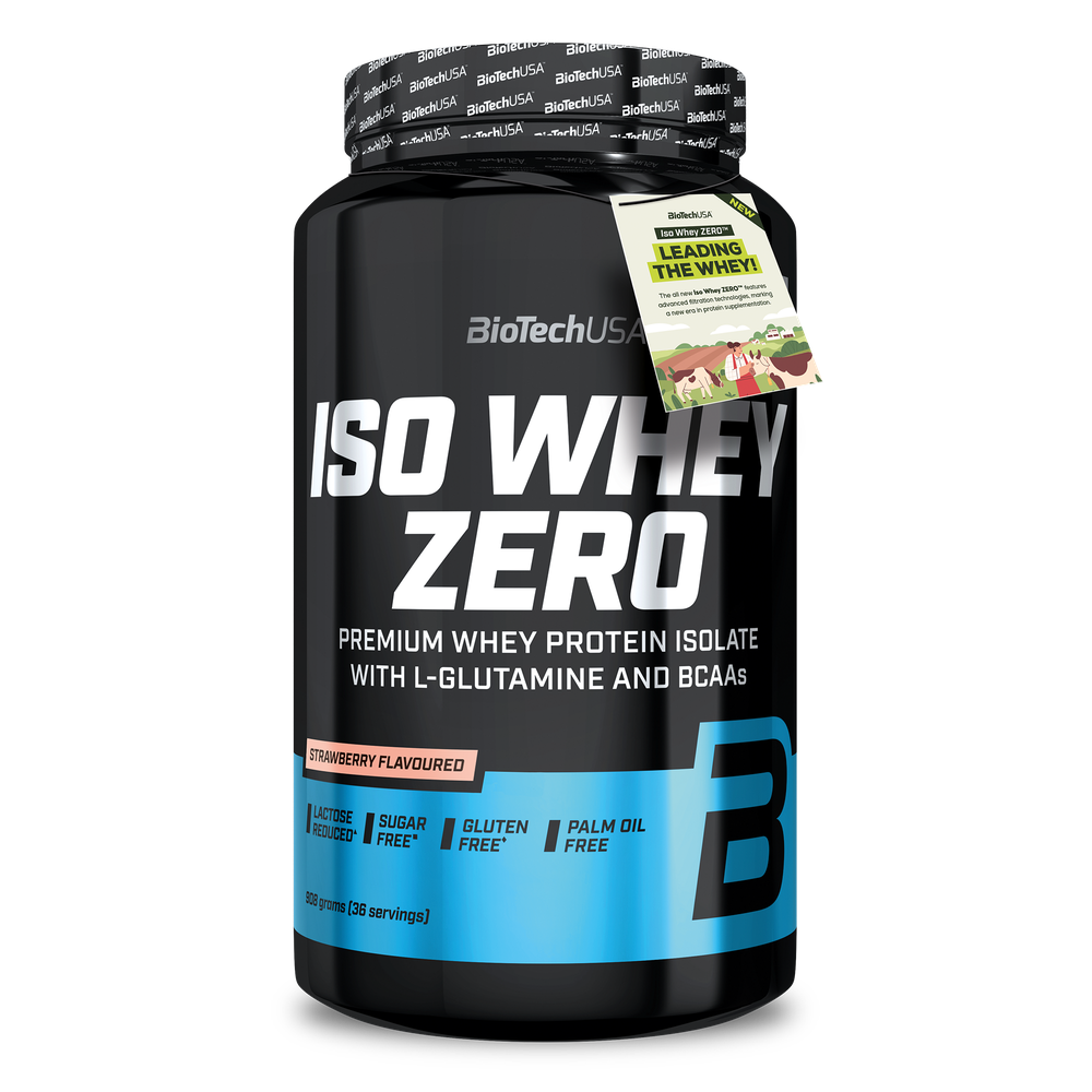 BioTech Iso Whey Zero sans lactose 908g