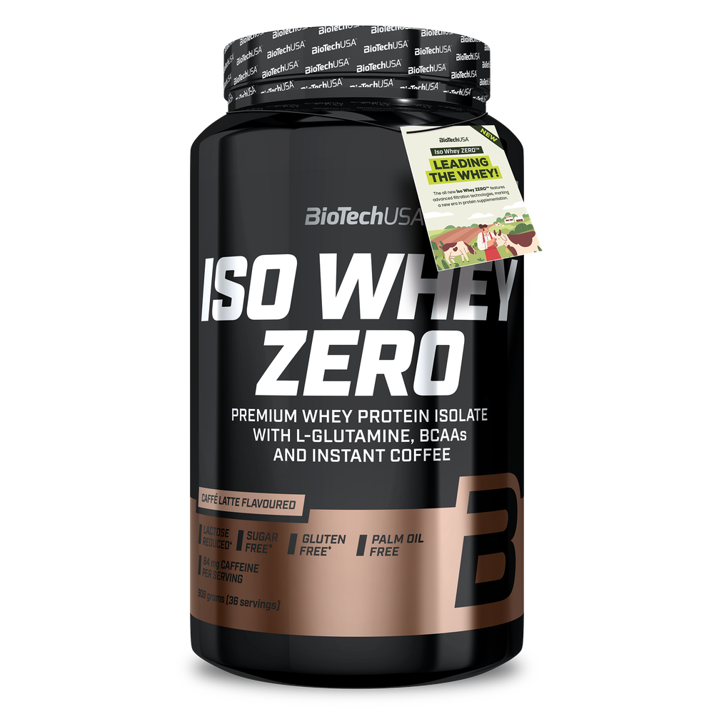 BioTech Iso Whey Zero sans lactose 908g