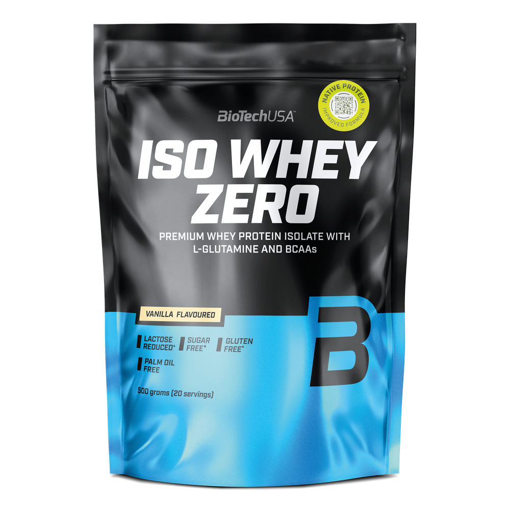 BioTech Iso Whey Zero sans lactose 500g