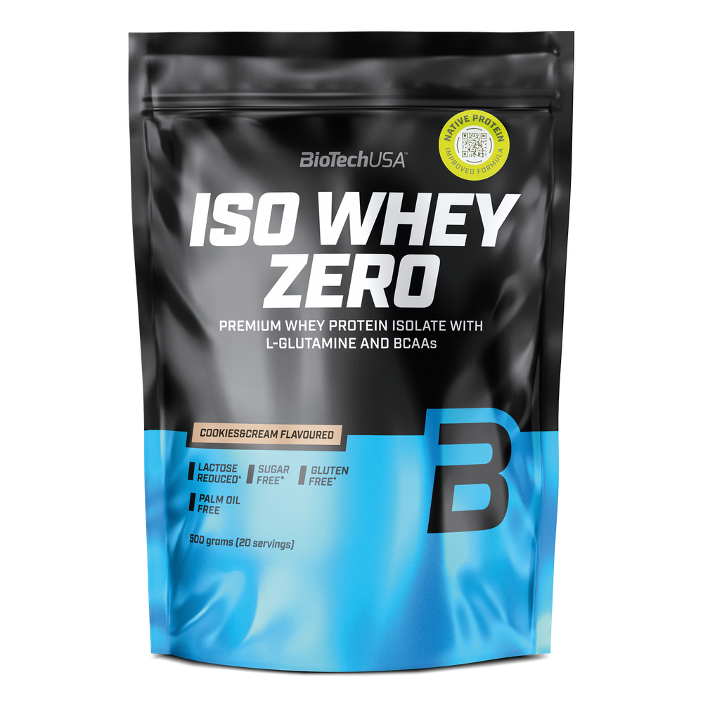 BioTech Iso Whey Zero sans lactose 500g