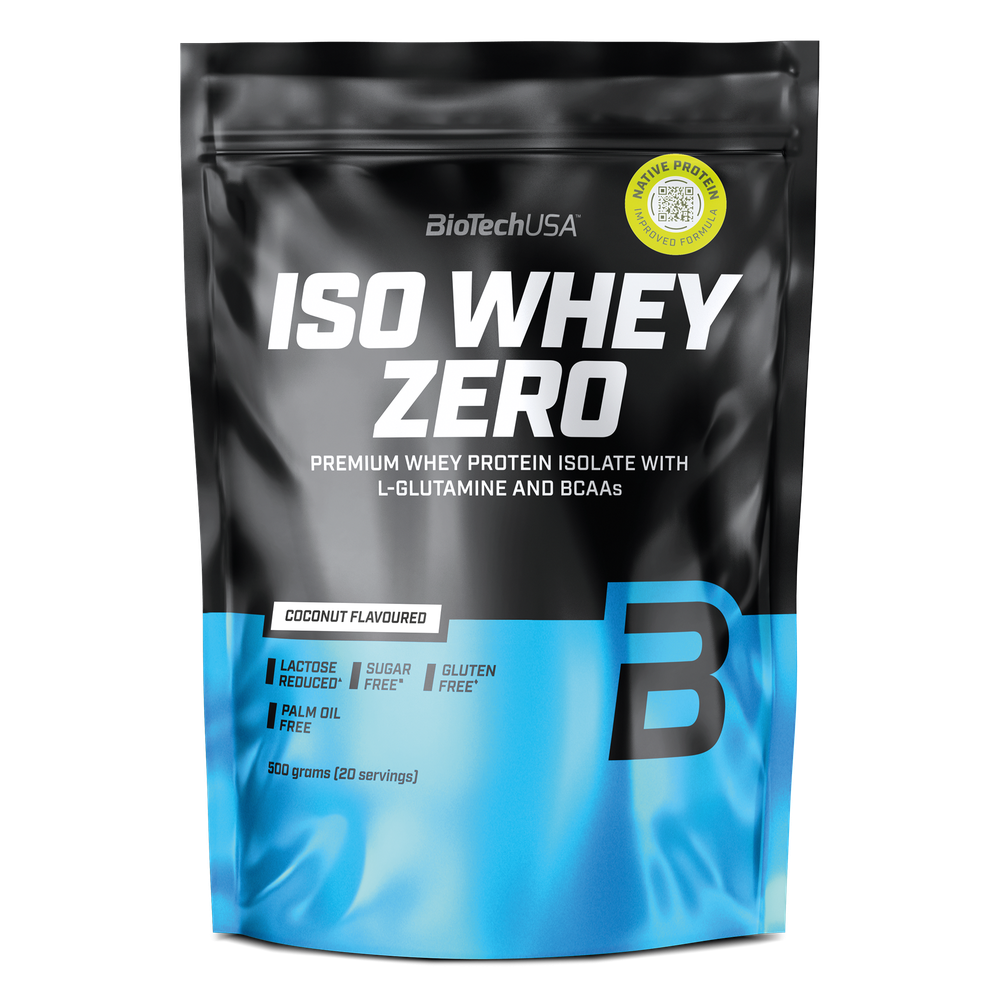 BioTech Iso Whey Zero sans lactose 500g