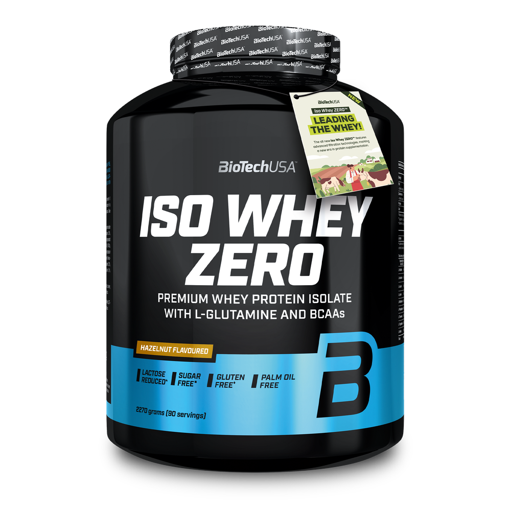 BioTech Iso Whey Zero sans lactose 2270g