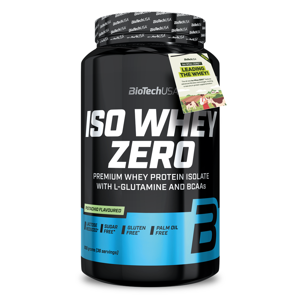 BioTech Iso Whey Zero sans lactose 908g