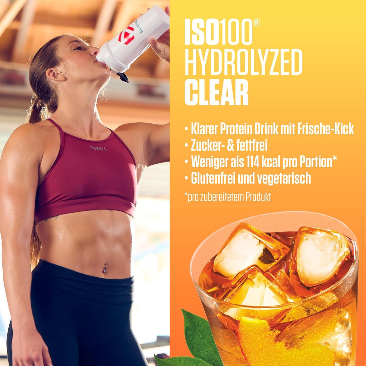 Dymatize Iso 100 Hydrolyzed Clear 900g