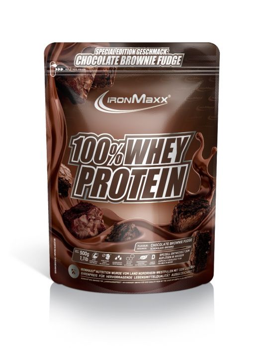 IronMaxx 100% Whey Protein sachet de 500g