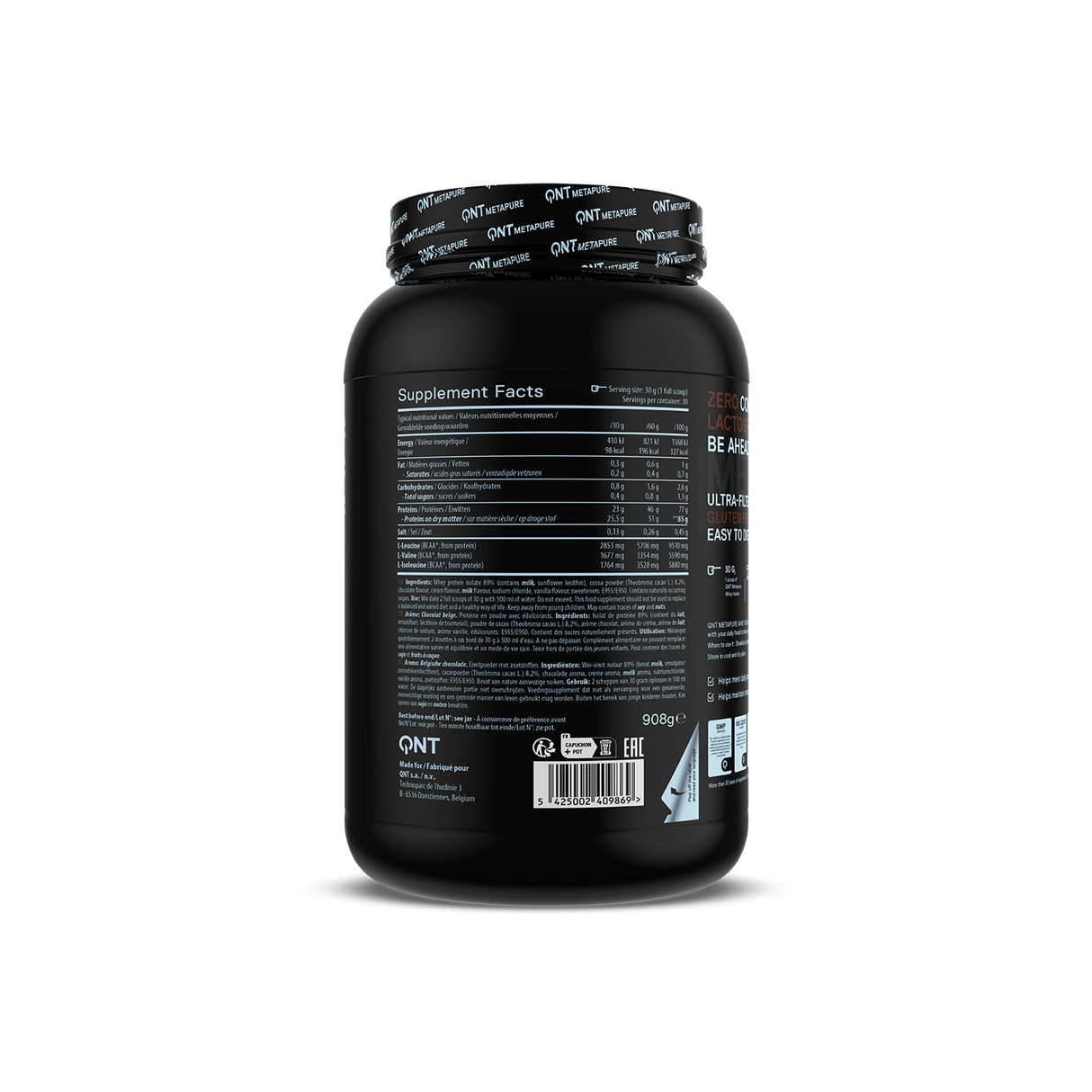 QNT Metapure Whey Isolate 908g