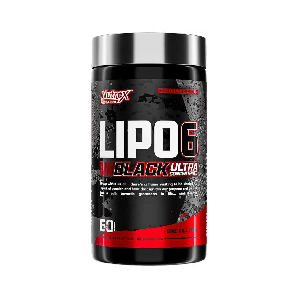 Nutrex Research Lipo 6 Black *version UE* 60 gélules liquides 