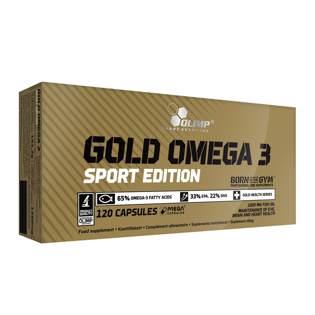 Olimp Gold Omega 3 Sport Edition 120 gélules