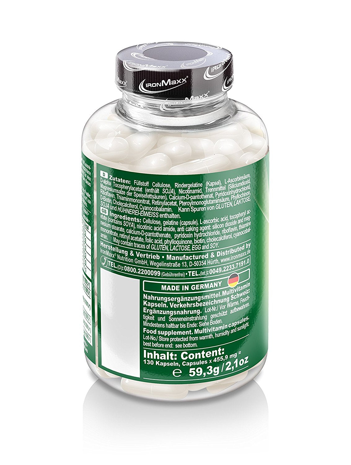 IronMaxx Multivitamines 130 Capsules