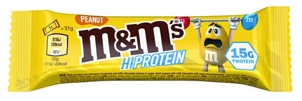 M&M´s Peanut Protein Riegel 51g