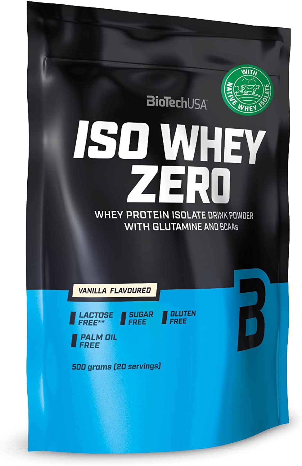 BioTech Iso Whey Zero sans lactose 500g